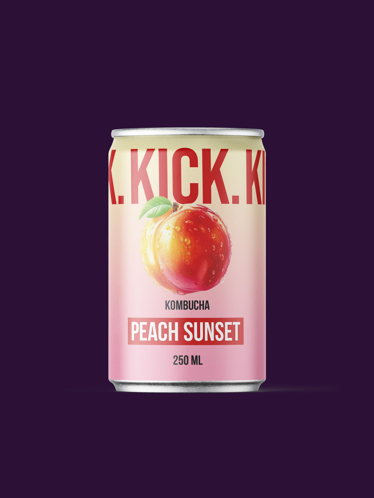 Peach Sunset Kombucha-1