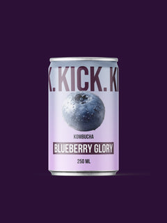 Blueberry Infused Kombucha-1