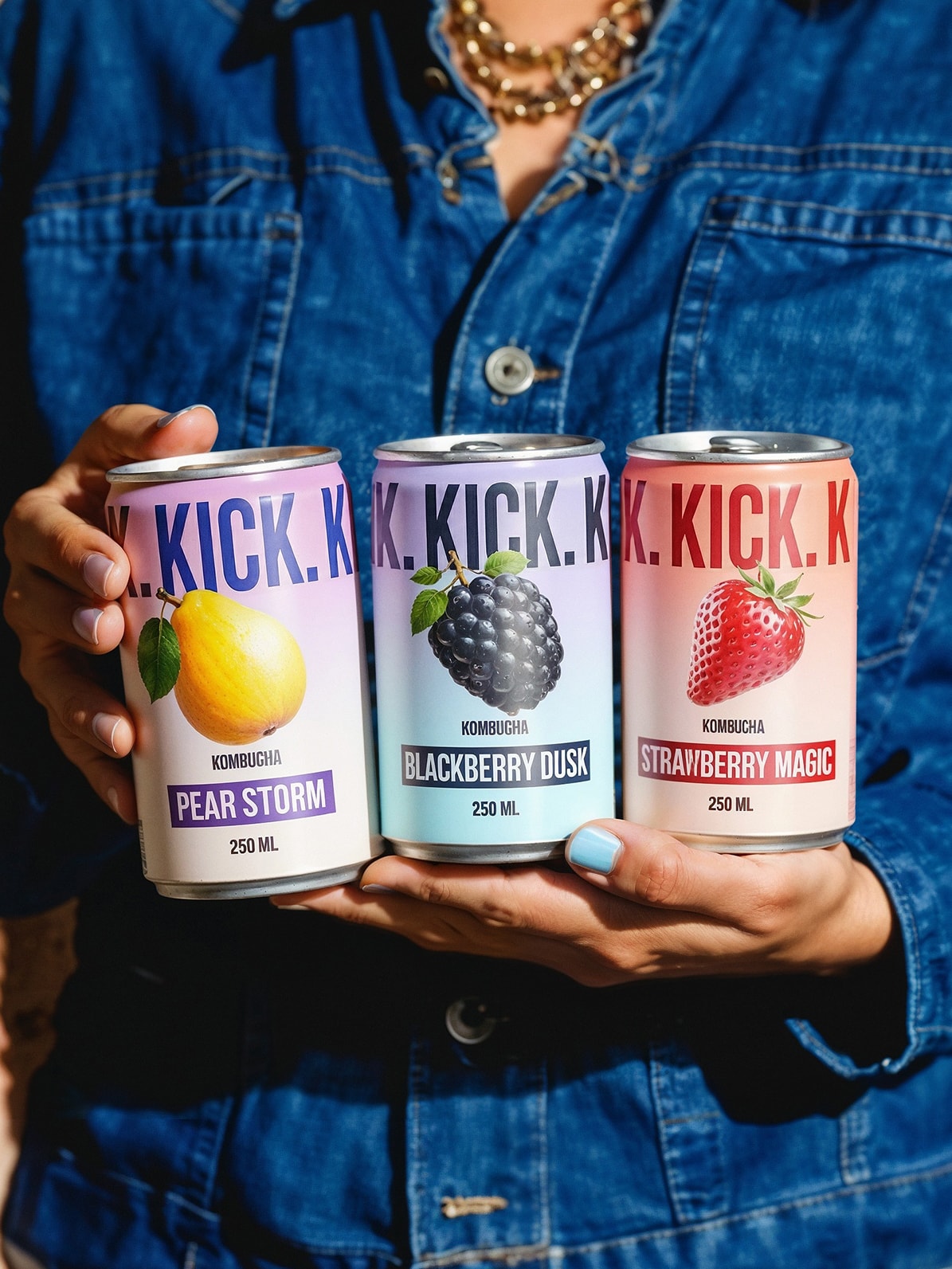 Strawberry Spark Kombucha