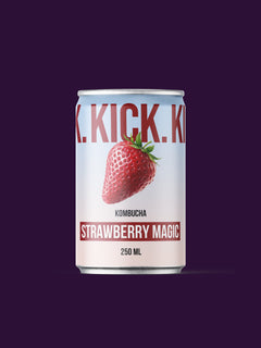 Strawberry Spark Kombucha-1